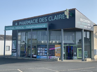 Pharmacie Des Claires, Pharmacie à Saint-Just-Luzac
