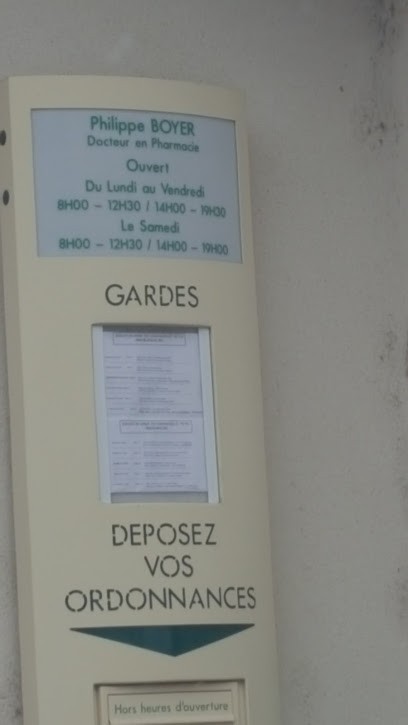 Pharmacie Boyer, Pharmacie à Condat-sur-Vienne