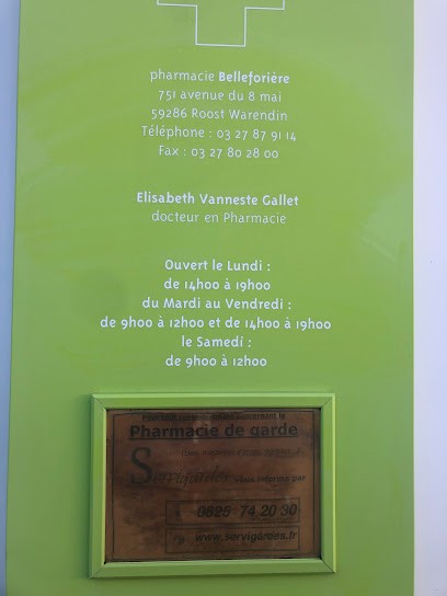 Pharmacie De Belleforiere, Pharmacie à Roost-Warendin