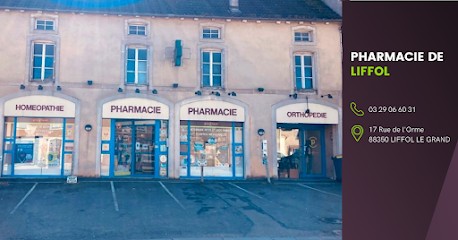 Pharmacie De Liffol, Pharmacie à Liffol-le-Grand